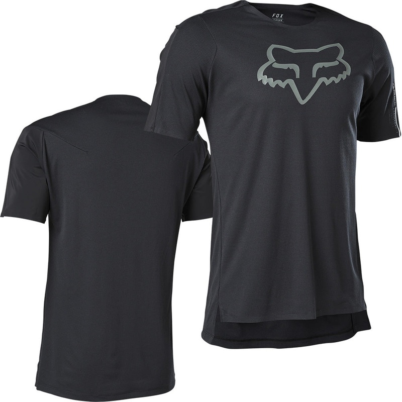 Fox Flexair Delta Short Sleeve Jersey - 2XL - Black