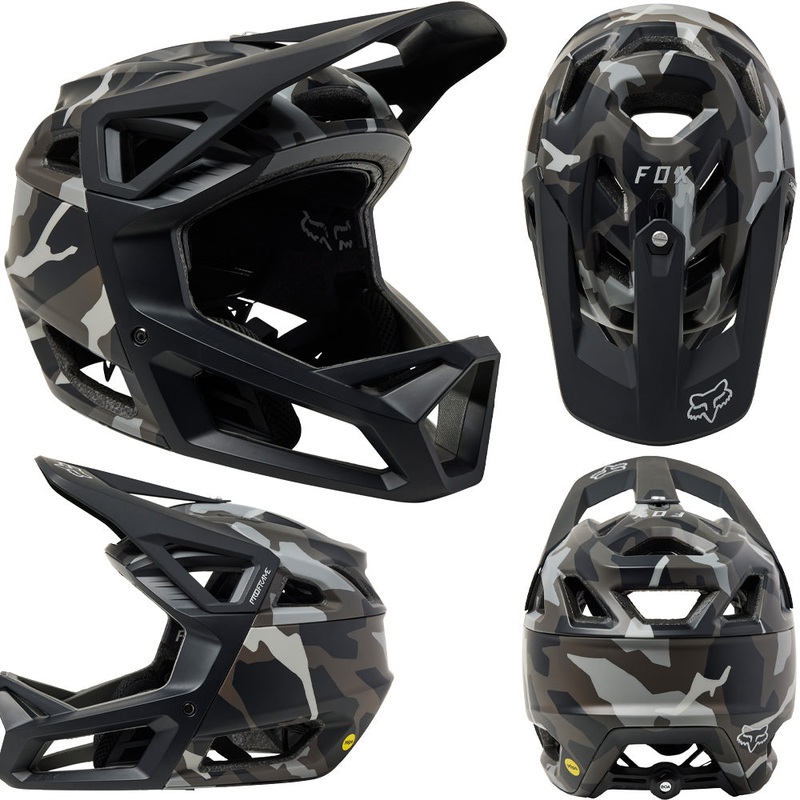 Fox Proframe RS MIPS Helmet - M - Mhdrn Black Camo