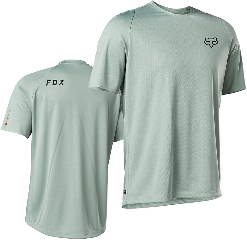 Fox Ranger Power Dry Short Sleeve Jersey - L - Eucalyptus
