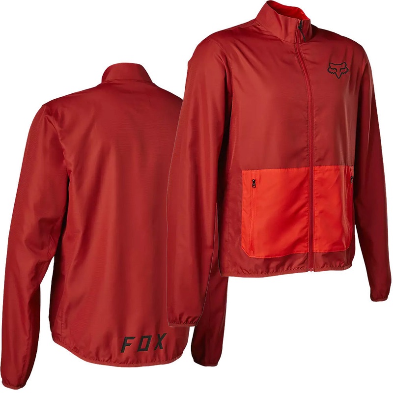 Fox Ranger Wind Jacket - S - Red Clay