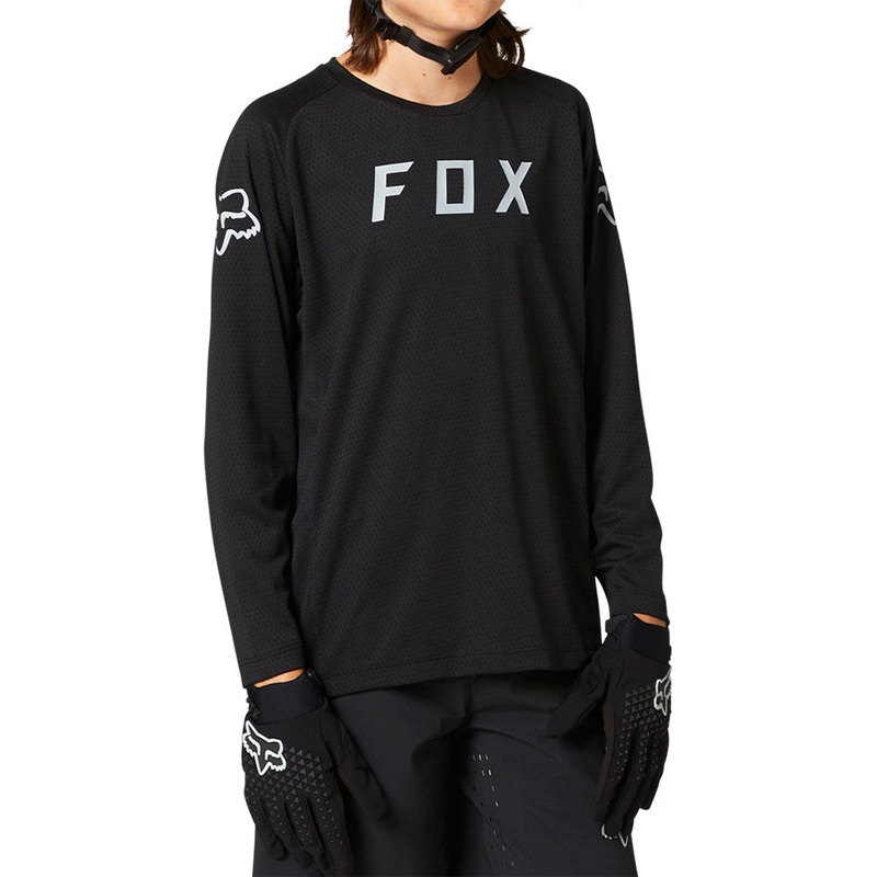 Fox Ranger Women's Dri-Release Long Sleeve Jersey - XS - Black