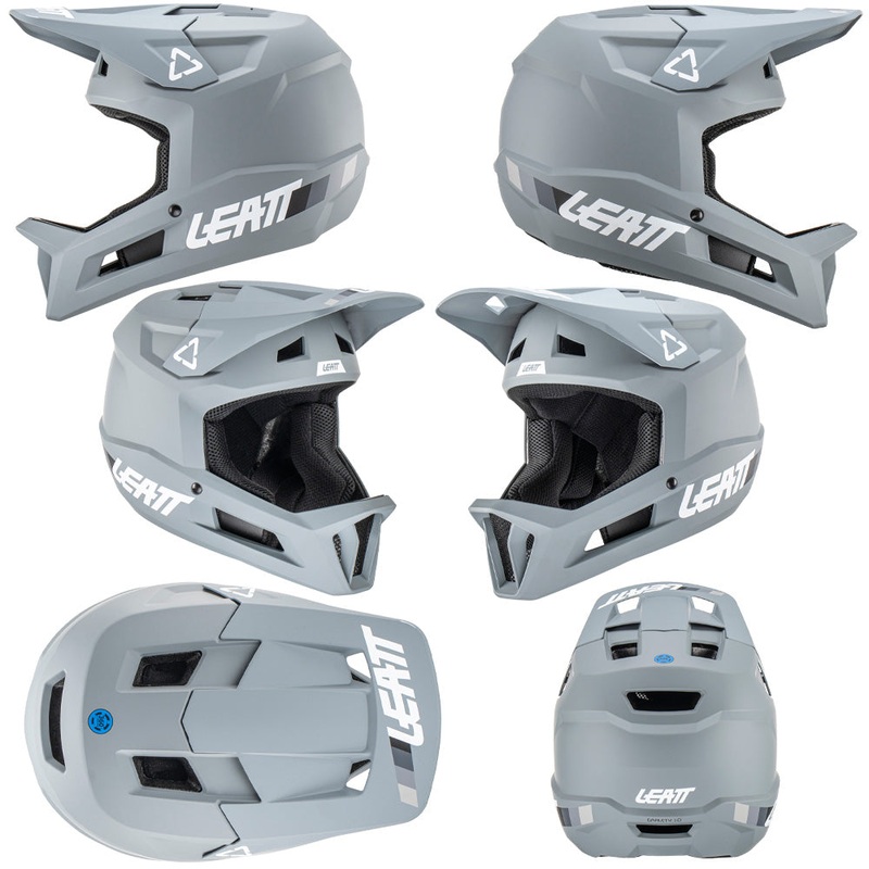 Leatt MTB Gravity 1.0 Helmet - S - Titanium