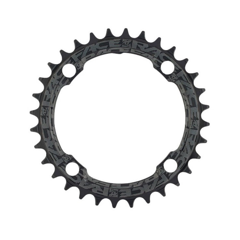 Race Face 104 BCD Narrow Wide Chainring - 104 BCD - Round - Black - Alloy - 9-12 Speed - 32T