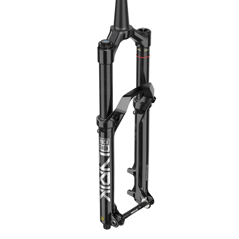 Rockshox Lyrik Ultimate Charger 3 RC2 Debonair+ D1 Fork - Green - 15x110mm Boost - Maxle Stealth - 44mm - 140mm - 2023 - Tapered 1 1-8-1.5 Inch - 27.5 Inch