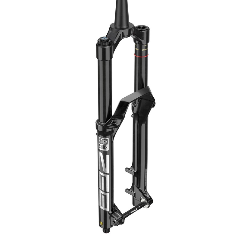 Rockshox Pike Ultimate Charger 3 RC2 Debonair+ C1 Fork - Gloss Black - 15x110mm Boost - Maxle Stealth - 37mm - 140mm - 2023 - Tapered 1 1-8-1.5 Inch - 27.5 Inch