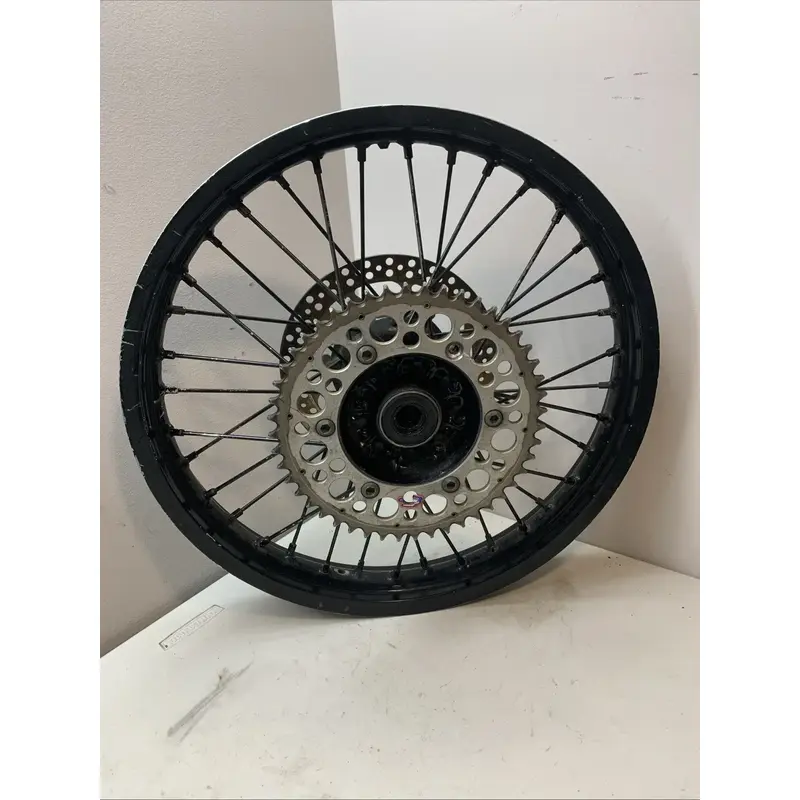 2004 YZ450F OEM Rear Wheel Back Wheel Rim Sprocket Rotor Hub LOOSE SPOKES YZ 450