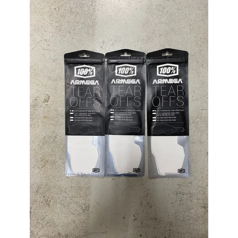 3- Packs 100% Armega Laminate Tearoffs 