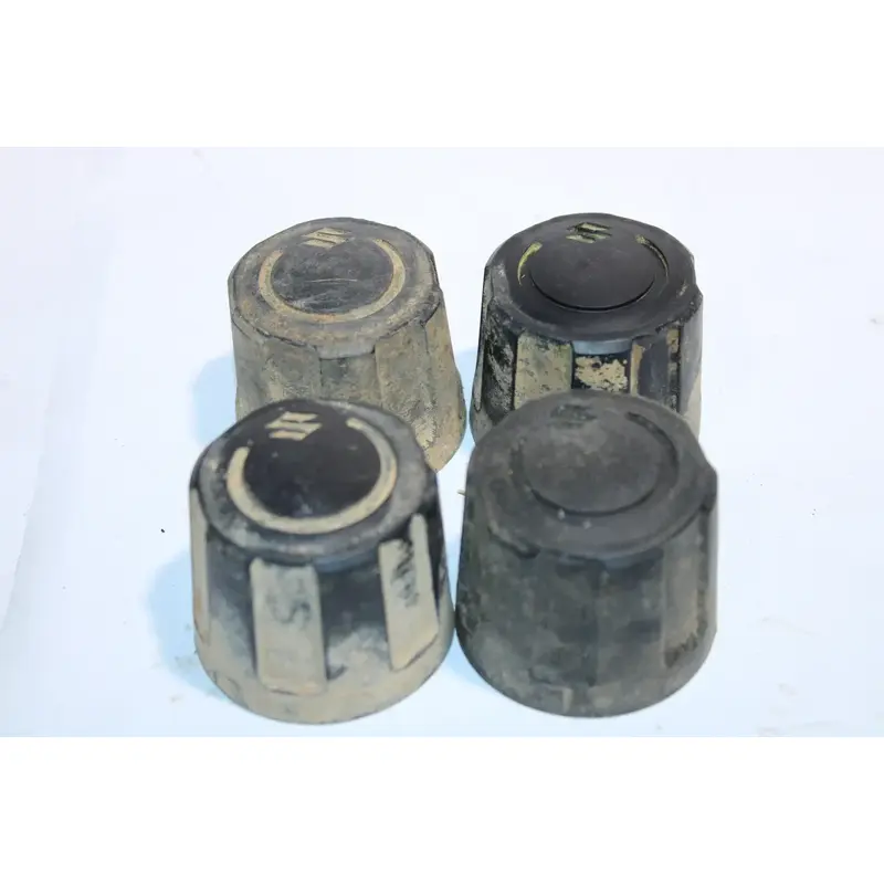 1987-2002 Suzuki Quadrunner 250 LT-4WD OEM Center Wheel Caps Front And Rear