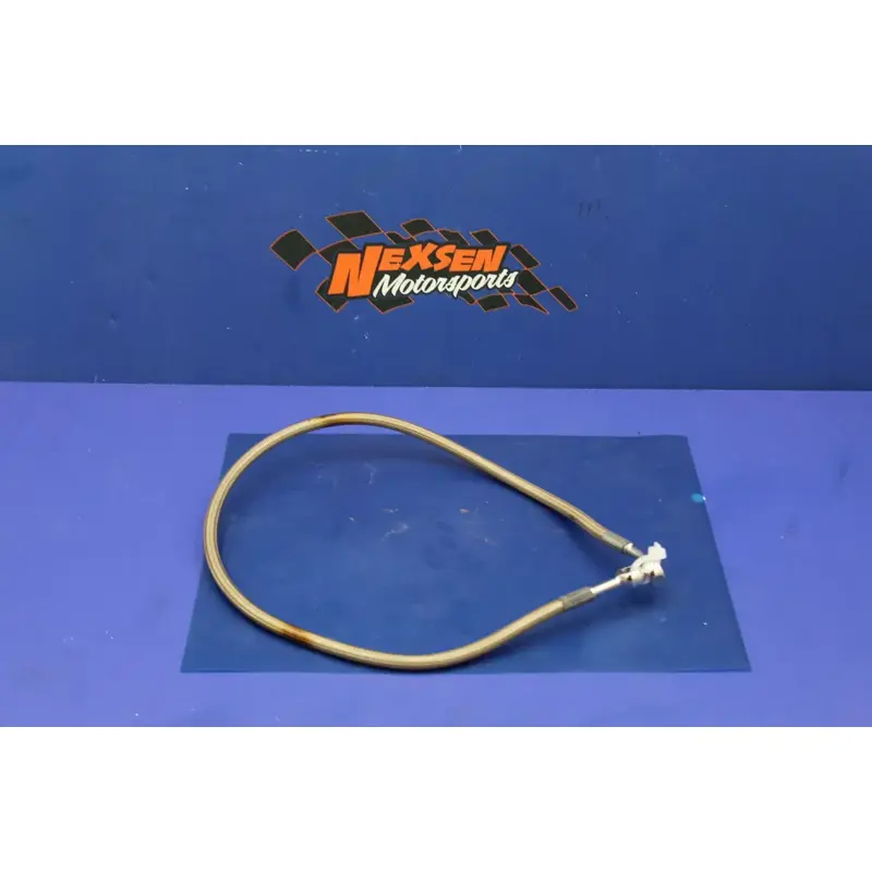 2006 Yamaha Yfz450 Steel Braided Rear Back Brake Hose Fluid Line