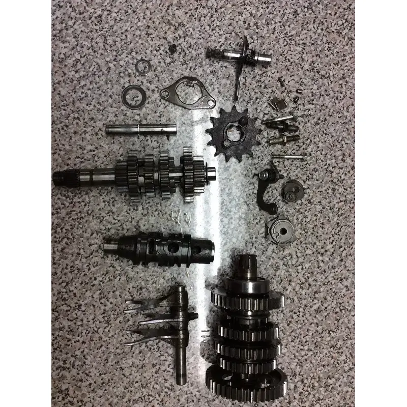 1985 ATC350X Honda 85 ATC 350X  Transmission gears shafts forks DRUM