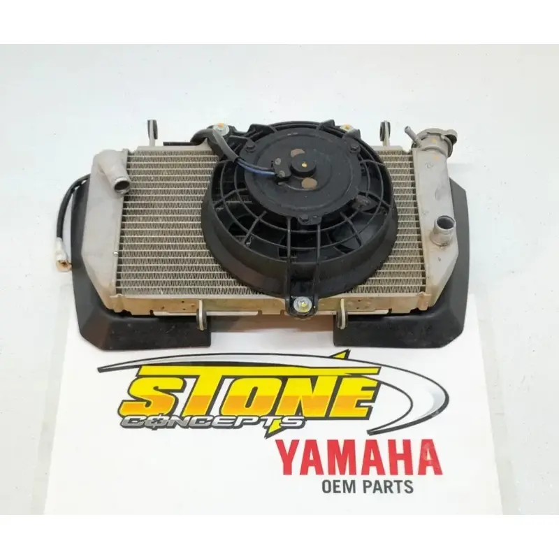 OEM Yamaha 2014-2025 YFZ450R Radiator Cap Fan Cover Shroud Grille YFZ 450R 14-25