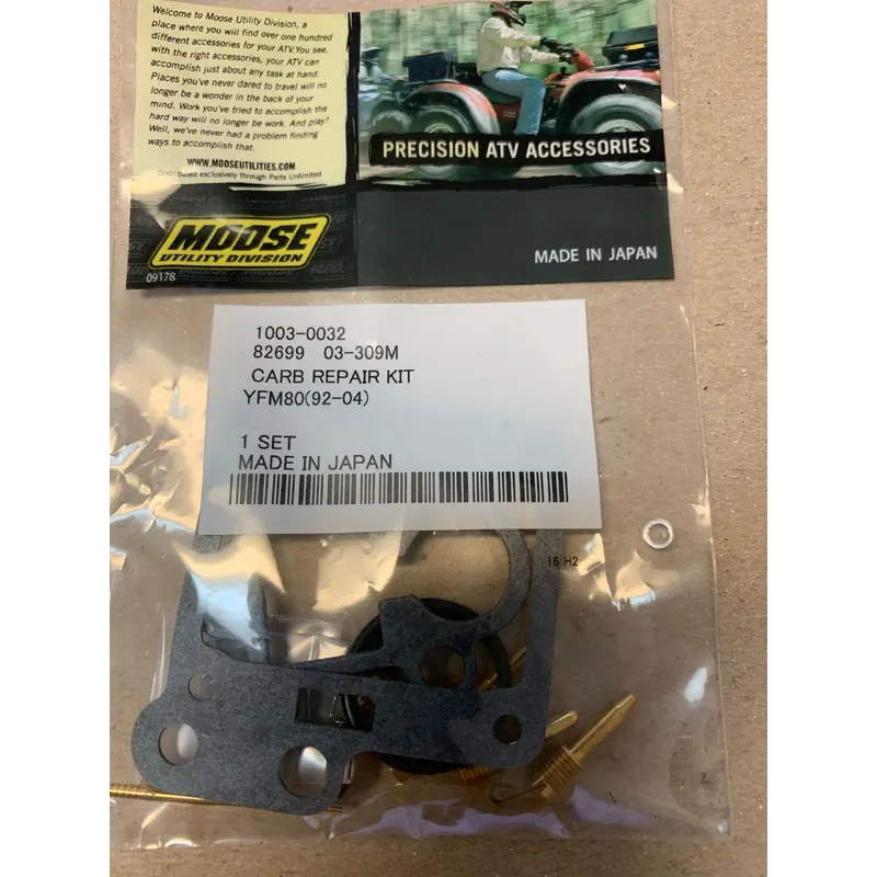 Yamaha YFM 80  Carburetor Repair Kit 1992-2004