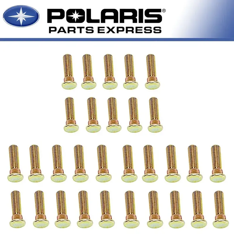 NEW POLARIS RZR 570 800 900 XP ACE SPORTSMAN REAR WHEEL STUD 30 PACK 7518378 OEM