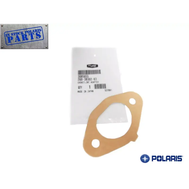 POLARIS INTAKE ADAPTER GASKET 2006-2014 SPORTSMAN RANGER 500 X2 3085655 OEM NEW