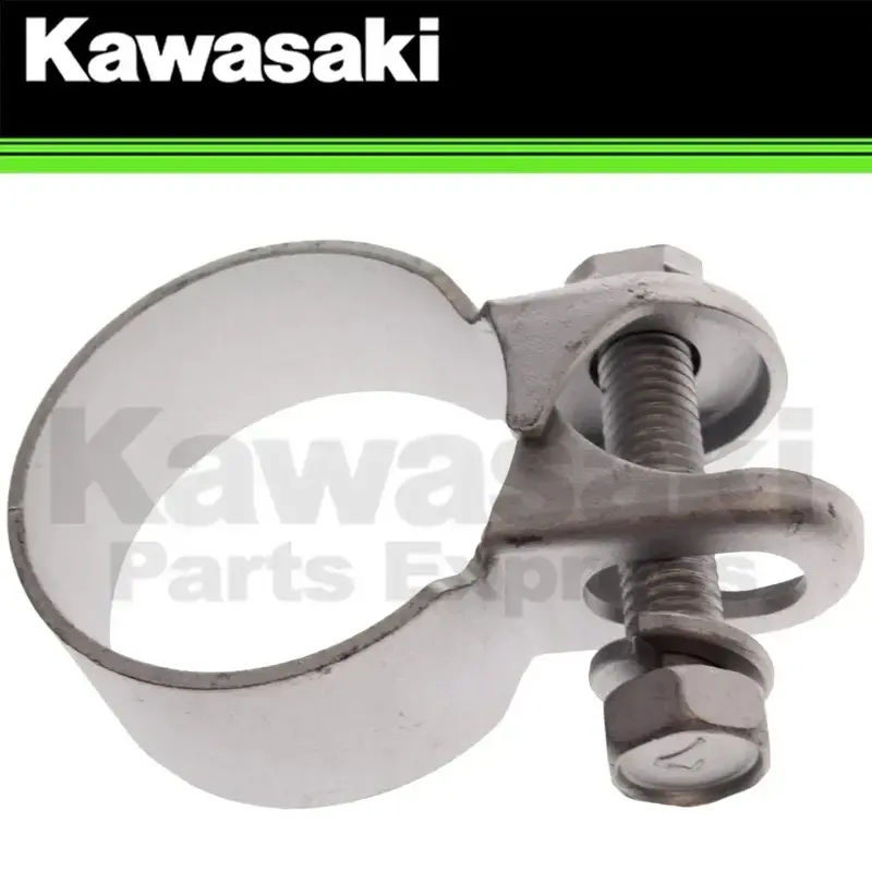 NEW 2002-2014 GENUINE KAWASAKI MUFFLER CLAMP BRUTE FORCE KFX PRAIRE 92171-1330