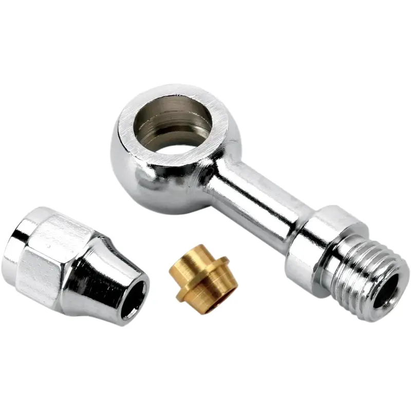 DRAG SPECIALTIES Banjo Fitting - Fits 3/8"/10mm - Straight 347