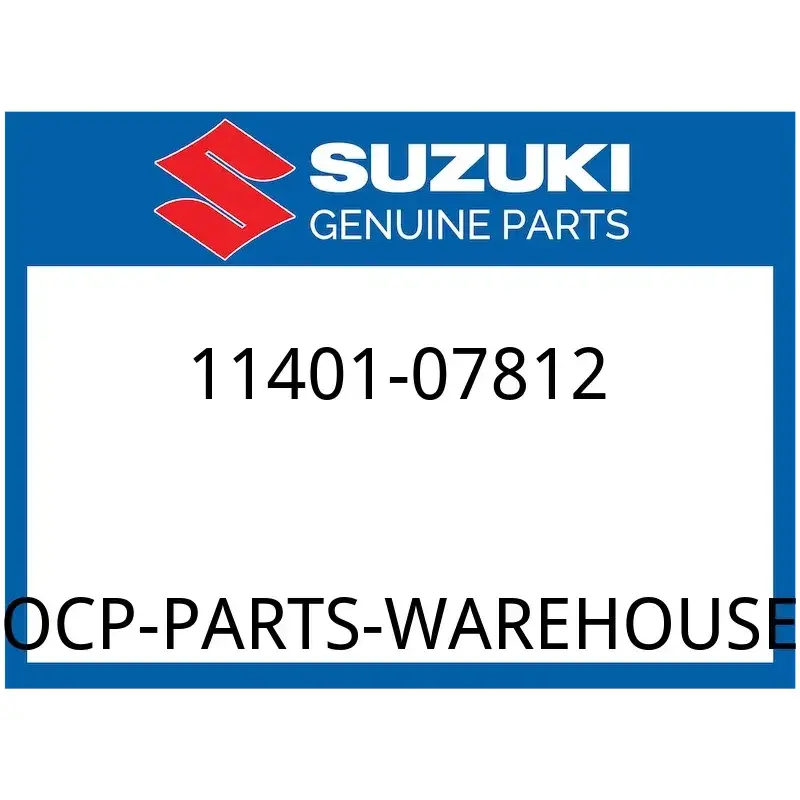 Suzuki OEM Part 11401-07812 GASKET SET