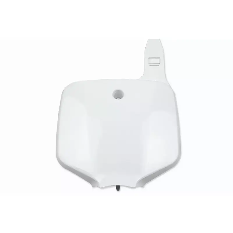 UFO White Front Number Plate for KLX110, KX65, RM65