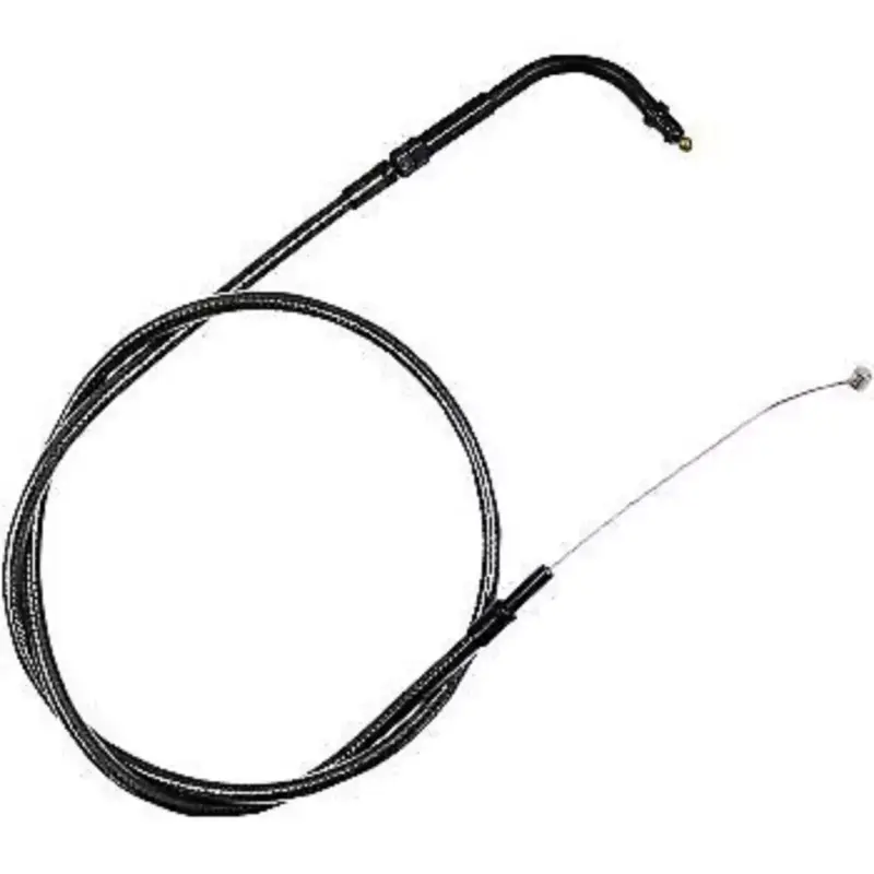 LA CHOPPERS LA-8005TH16M 15"-17" Midnight Braided Throttle Cable