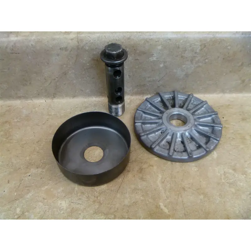 Kawasaki 600 ZL ELIMINATOR ZL600-A1 Engine Oil Filter Cover & Bolt 1986 #KB28