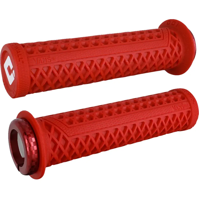 Odi Vans v2.1 Lock-On Grips - ATV - Red/Red