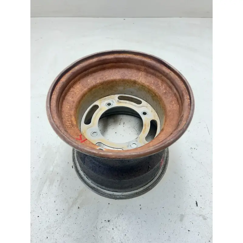 02 2002 Kawasaki Bayou 220 KLF220 2x4 OEM STRAIGHT Rear Back Wheel Rim 10 X 8.5
