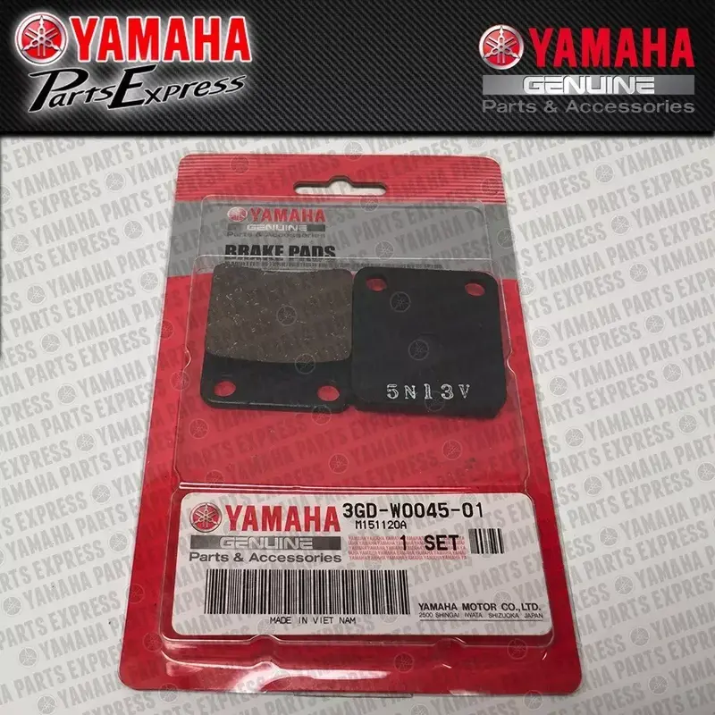 NEW YAMAHA GRIZZLY BIG BEAR KODIAK OEM FRONT BRAKE PAD SET 3GD-W0045-01-00