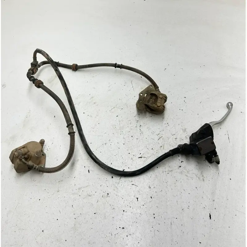 97 1997 Kawasaki Prairie 400 KVF400a 4x4 OEM GOOD Front Brake Master Caliper Lin