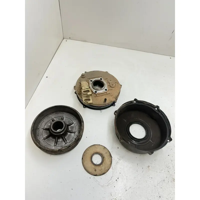 97 1997 Kawasaki Prairie 400 KVF400a 4x4 OEM Rear Axle Carrier Brake Drum Assemb
