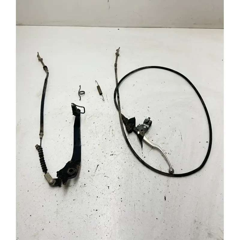 97 1997 Kawasaki Prairie 400 KVF400a 4x4 OEM Rear Brake Pedal Handlebar Lever