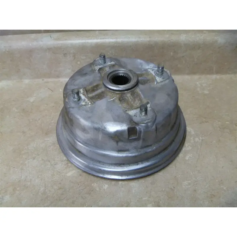 Kawasaki 220 KLF BAYOU KLF220-A1 Used Rear Brake Drum 1988 #KB23
