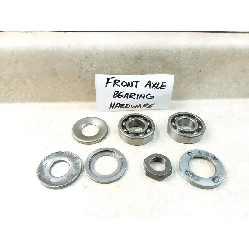 VTG 1971 Triumph Trophy 500 T100-C Front Axle Nut Collar Bearing Hardware PJ-9
