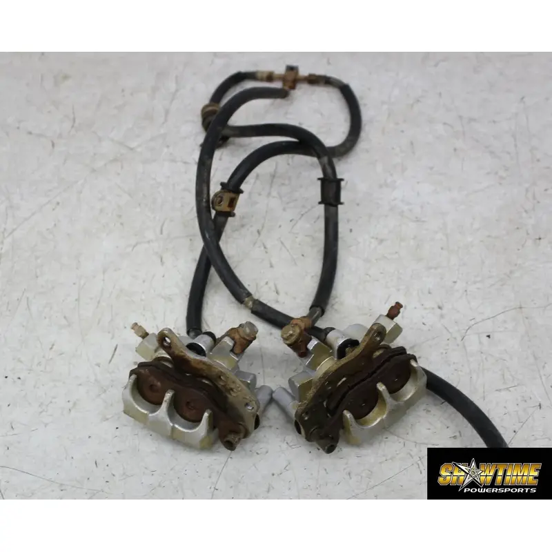 06 KAWASAKI BRUTE FORCE 650 KVF650 RIGHT LEFT FRONT BRAKE CALIPER CALIPERS