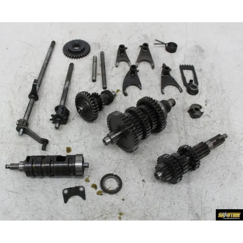 84-87 SUZUKI QUADRUNNER 185 ENGINE MOTOR TRANSMISSION TRANNY GEARS