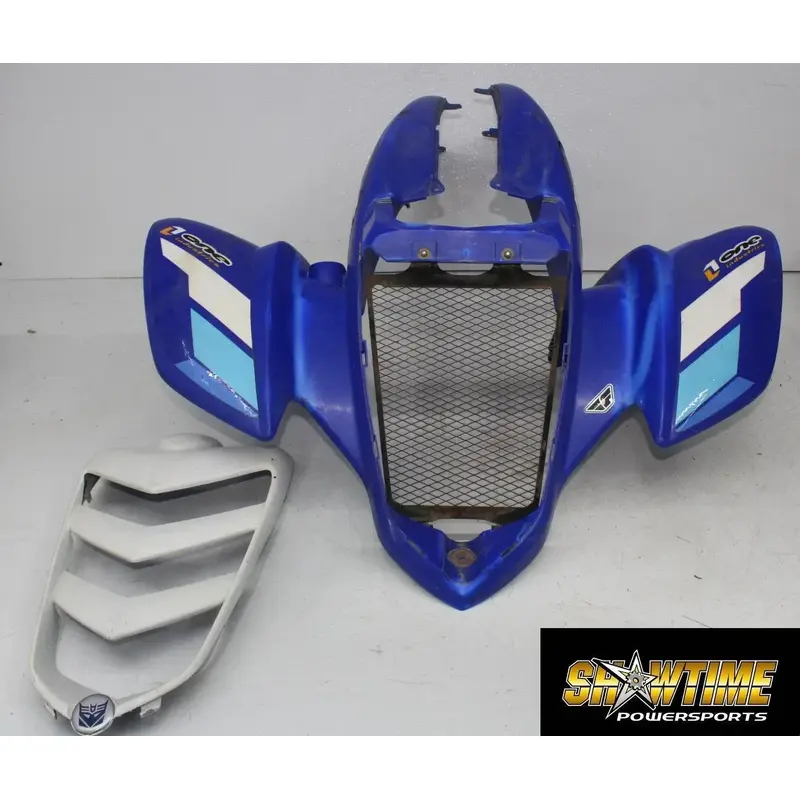 01-05 YAMAHA RAPTOR YFM 660 FRONT UPPER NOSE FAIRING COWL FENDER HOOD GRILL