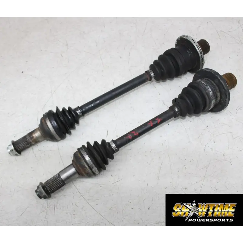 03 YAMAHA GRIZZLY 660 REAR BACK LEFT RIGHT DRIVE CV AXLES PIVOTS SHAFTS