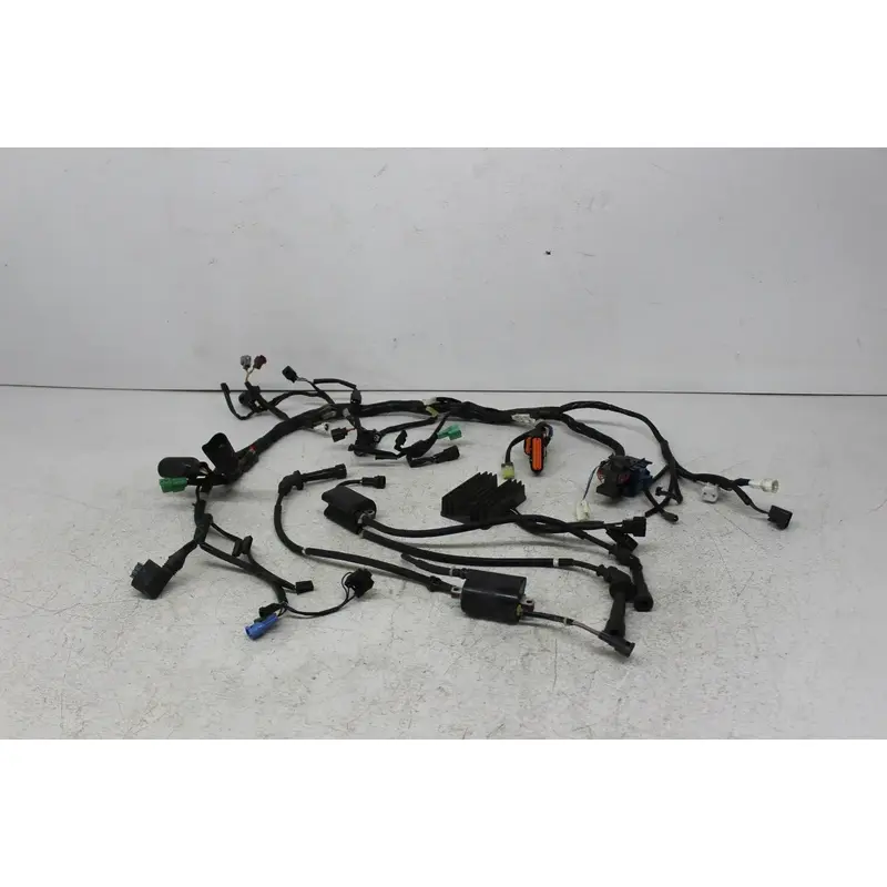 2017 Suzuki SV650 MAIN ENGINE WIRING HARNESS WIRE LOOM W/ RECTIFIER & COILS