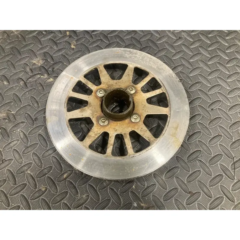 92-04 Yamaha Warrior 350 Rear Brake Rotor Hub With Brake Disc