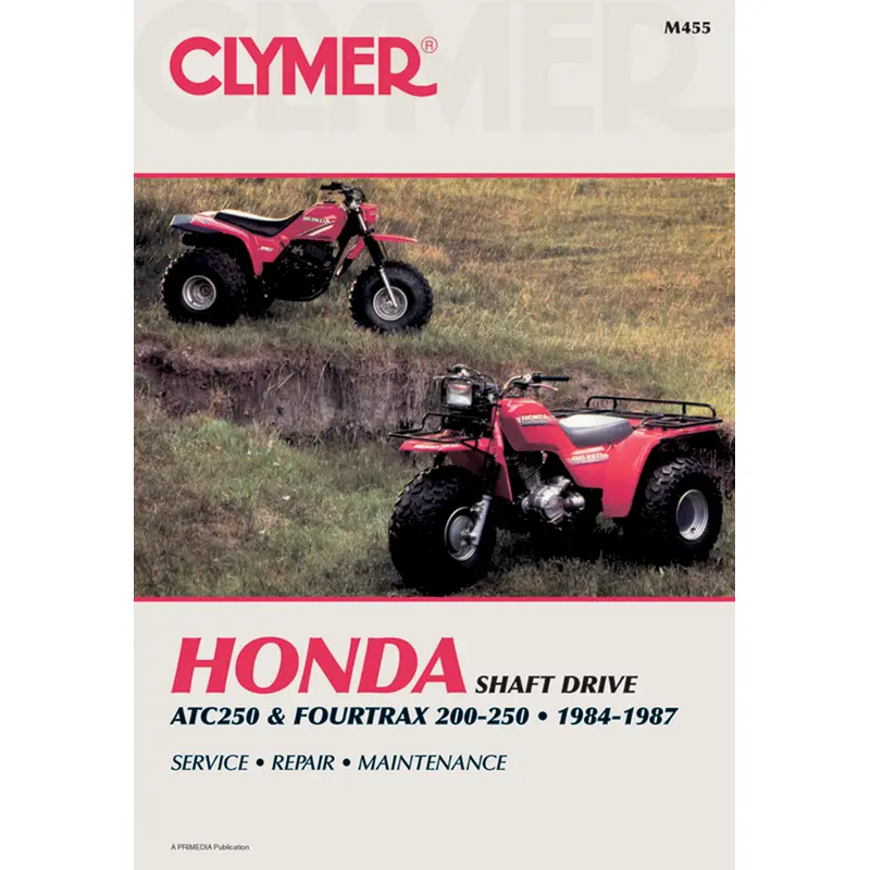 ATV Repair Manual  Honda