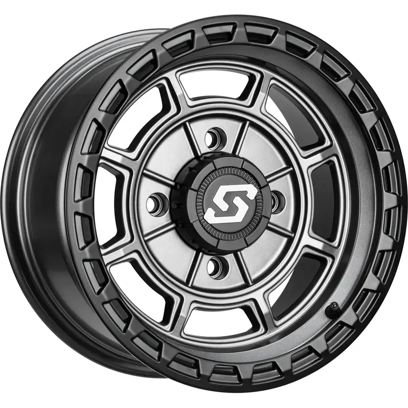 Sedona Rift ATV/UTV Wheels Carbon Grey, 15X7 4/137 5 2