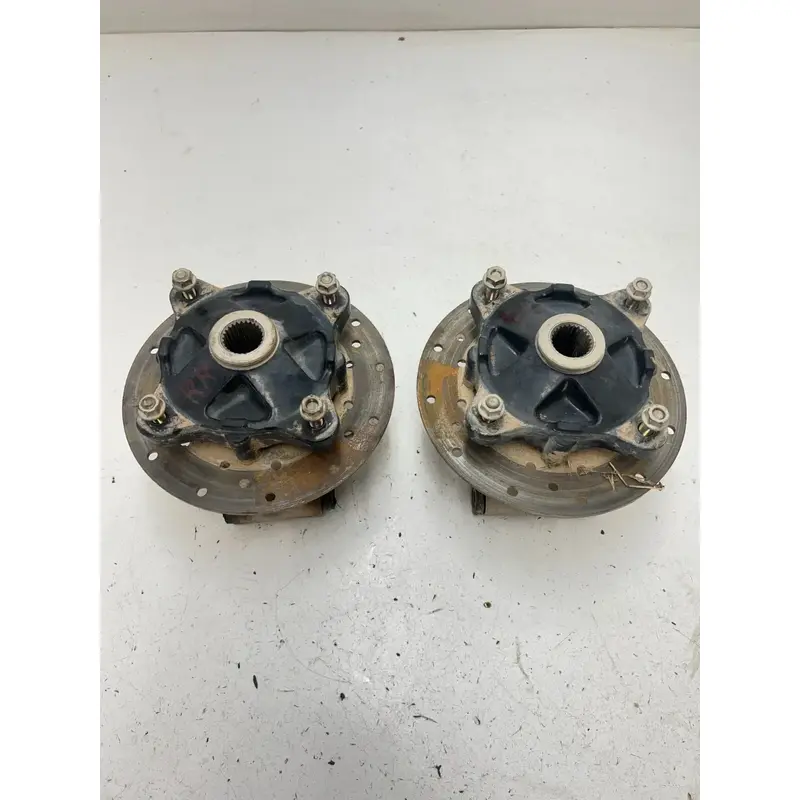 10 2010 Polaris Ranger 800 XP 4x4 OEM Rear Back Wheel Hub Hubs Lugs Rotor