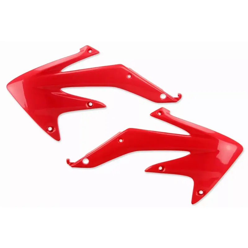 UFO Red Radiator Shroud Set for CRF450X