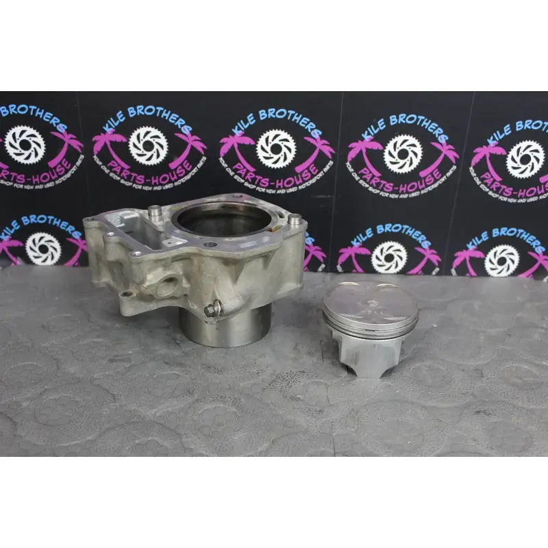 2005 kawasaki kfx700 OEM ENGINE CYLINDER PISTON BLOCK JUG BARREL FRONT