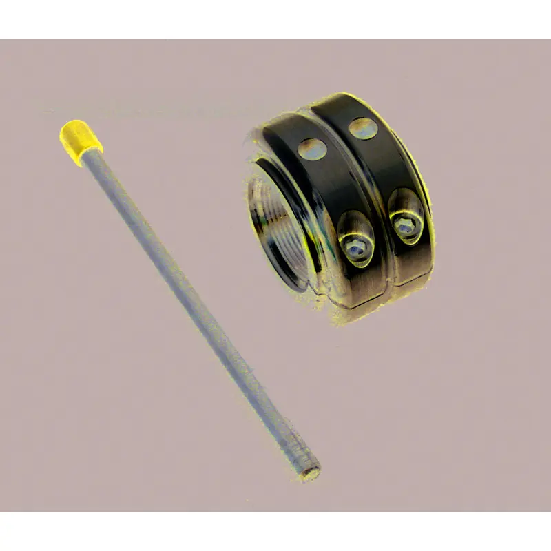 MODQUAD AXLE LOCKING NUT - DOUBLE (SILVER)