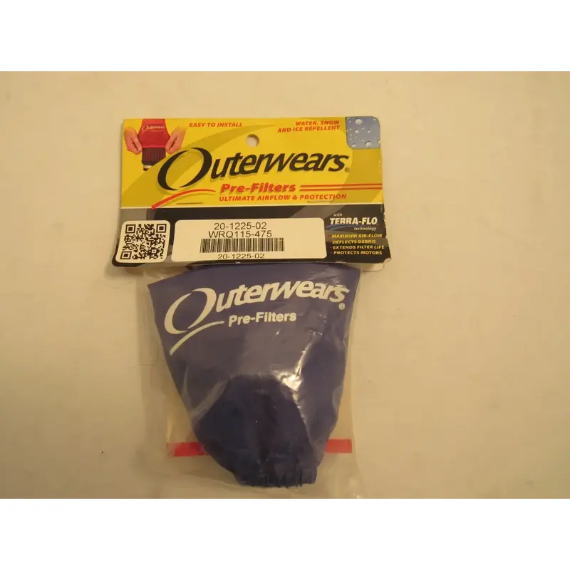 OUTERWEARS ATV PRE-FILTER K&N YA-4001 BLUE/  20-1225-02