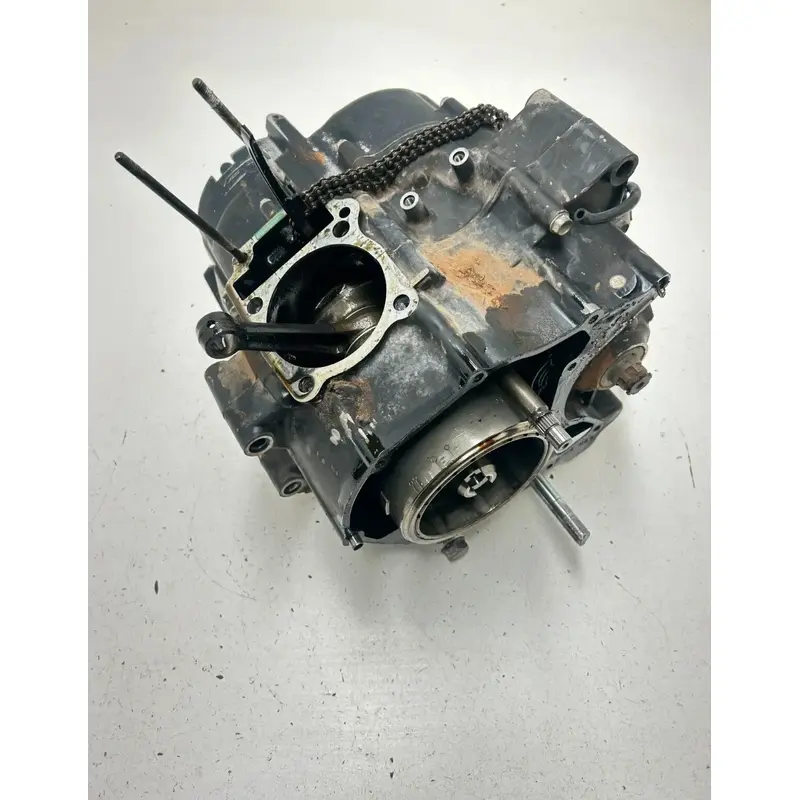86 1986 Honda Fourtrax 200sx TRX200SX OEM Engine Motor Crankcase Case Head READ