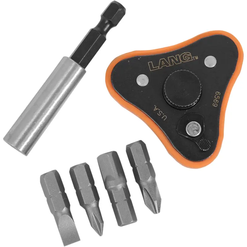 Lang tools 6-Piece Finger Ratchet Bit Driver