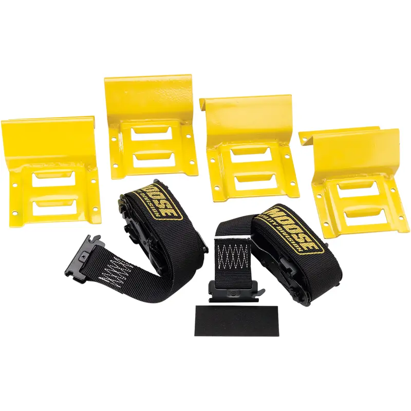 Wheel Chock and Tie-Down Strap Kit