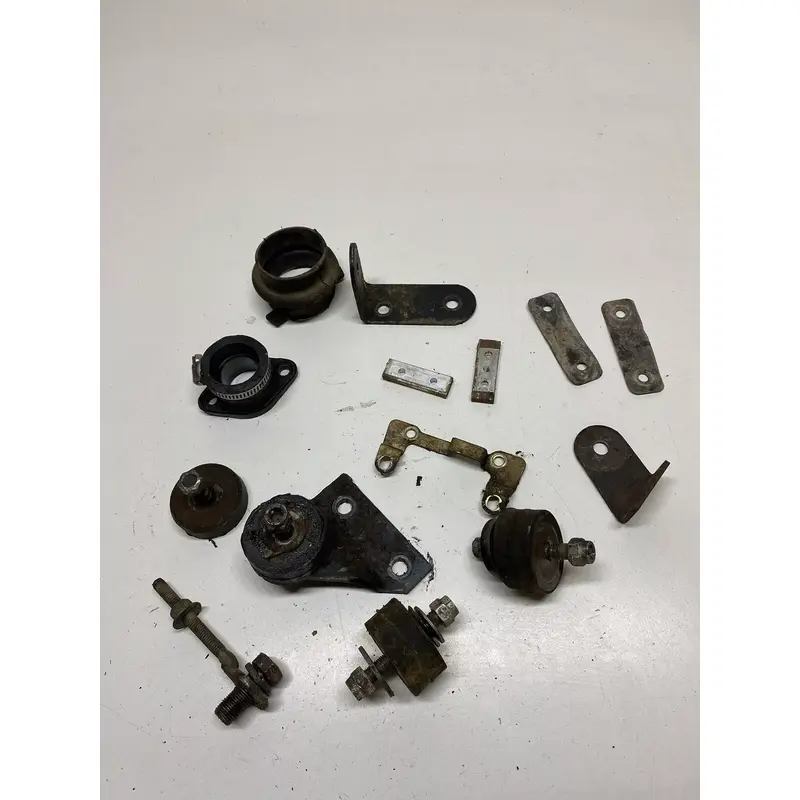 1987 87 POLARIS TRAIL BOSS 250 4X4 LOT Intake Boot Exhaust Engine Mount FREE SHI