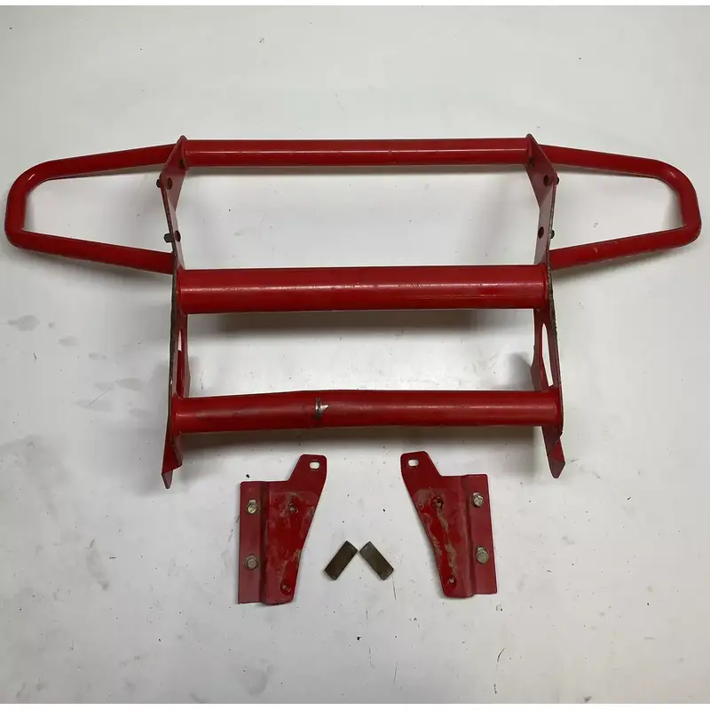 2005 05 Polaris Sportsman 800 Twin Front Metal Bumper Bash Guard Mounts DENT